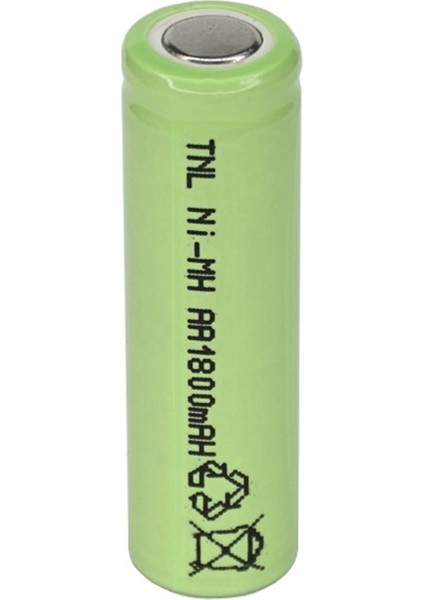 20 Adet Tnl 1800MAH 1.2V Aa Başlıksız Nimh Şarj Edilebilir Pil