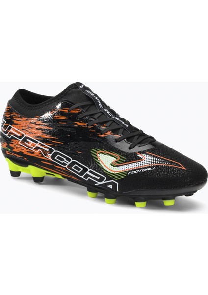 Supercopa 2301 Black Coral Firm Ground Siyah Erkek Krampon SUPS2301FG