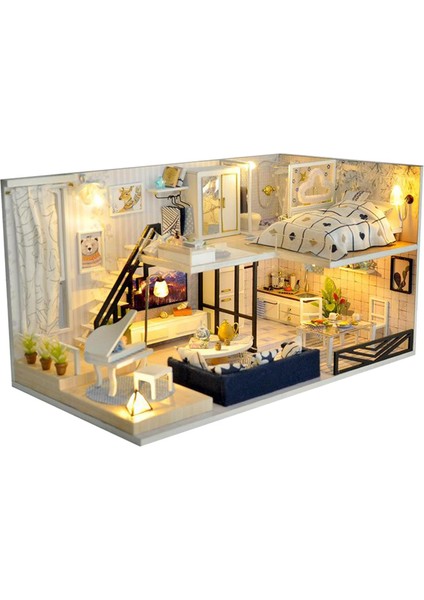 Dollhouse Minyatür Mobilya, Dıy Dollhouse LED Işık ve Mobilya 1:24 (Yurt Dışından) fiyatları