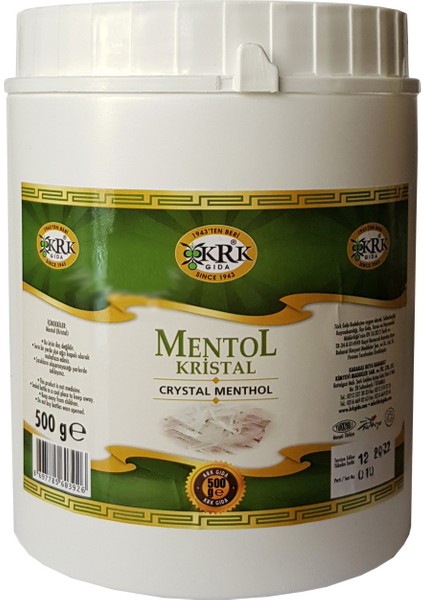 Kristal Mentol 500 gr