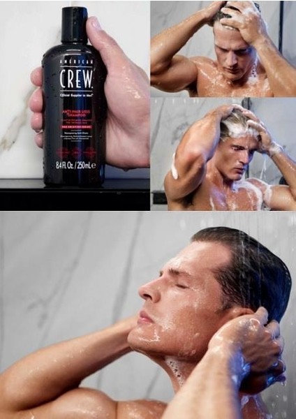 American Crew Anti Hair Loss Şampuan 250 ml