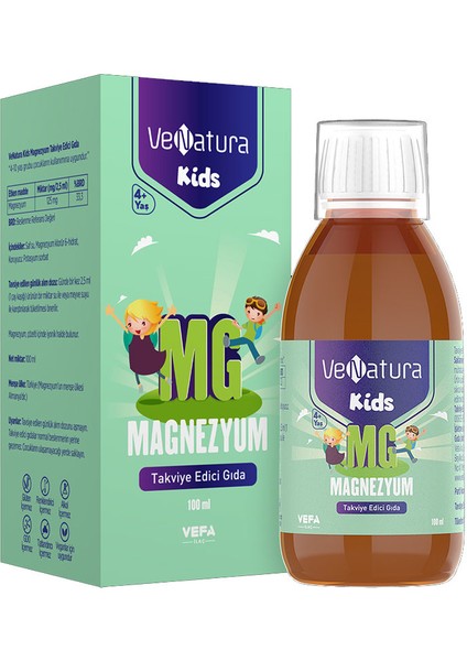 Kerastase Venatura Kids Magnezyum 100ML Şurup