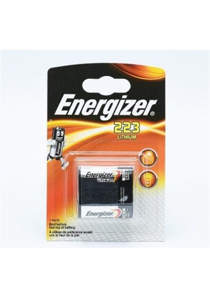 223 Cr-P2 Lithium 6V Pil