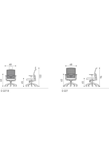 Fileli Başlıklı Ergonomik Yönetici Koltuğu