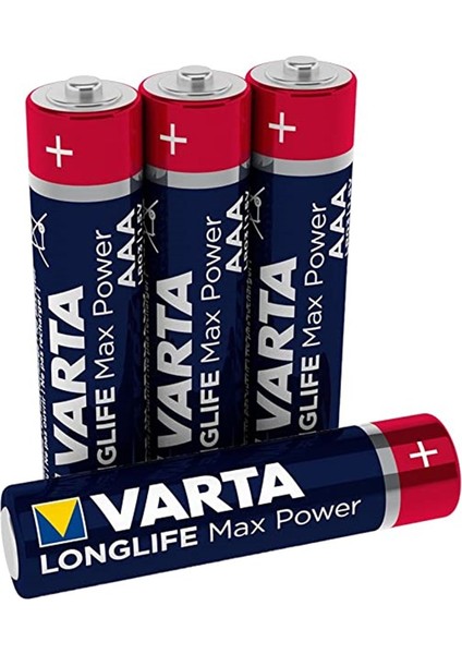 20X4LÜ Blister Varta Longlife Max Power Aaa Alkalin Ince Kalem Pil Toptan Satış fiyatları