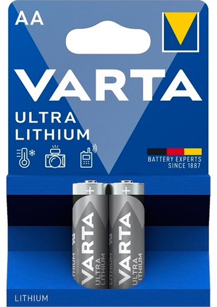 Lityum 6106 Aa Kalem Pil 2li Blister Ambalaj indirimleri