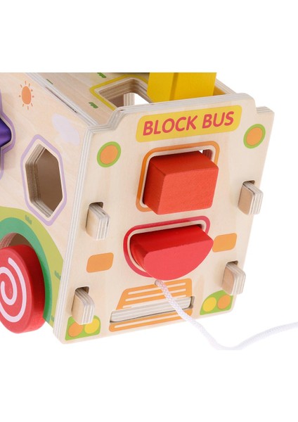 Klasik Çekme Otomobil House Çok Ahşap Blok Sıra (Yurt Dışından) modelleri