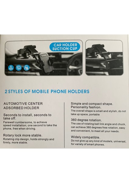 Araba Araç Içi Uzayan Ayarlanabilir Vantuzlu Telefon Tutucağı modelleri