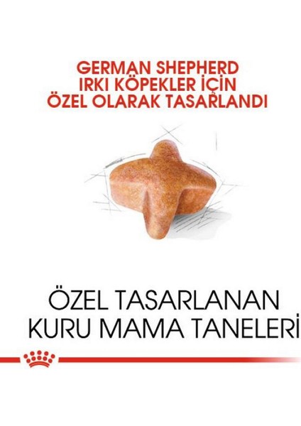 German Shepherd Yetişkin Köpek Maması - 11 kg fırsatları