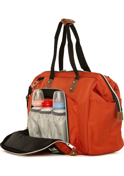 Kiremit Askılı Anne Bebek Bakım Çantası modelleri