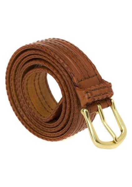 Taba Deri Erkek Kemer K-28 ml Pot