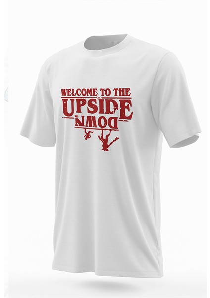 Stranger Things Isimler Yazılı Çift Yön Tasarım Tişört fiyatları