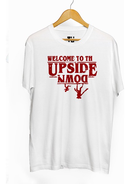 Stranger Things Isimler Yazılı Çift Yön Tasarım Tişört fırsatları