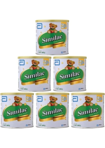 Similac 2 Devam Sütü  850 G 6'lı