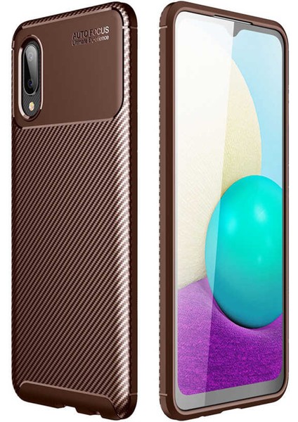 Samsung Galaxy A02 Uyumlu Auto Seri Arka Koruma Kılıf