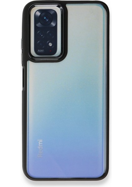 Xiaomi Redmi Note 11 / 11S Kılıf Luna Lens Kamera Çerçeveli Silikon Kapak