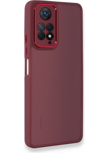 Xiaomi Redmi Note 11 Pro 4g Kılıf Freya Lazer Lens Kamera Çerçeveli Silikon Kapak