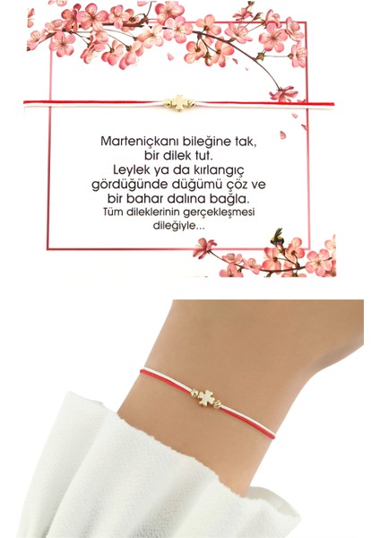 Marteniçka Bileklik Yonca Dorika Bileklik TRBİLEK7868