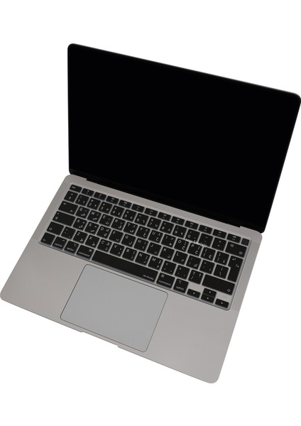Macbook Air M1 Klavye Kılıf 13 inç UK(EU) Arapça Baskılı A2179 A2337 ile Uyumlu