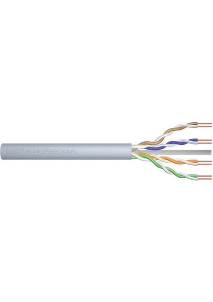 Digitus DK-1612-VH-5 500 mt Cat6 U-Utp AWG23-1 250MHZ Gri Data Kablosu