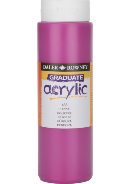 Graduate Akrilik Boya 500ML N:433 Purple