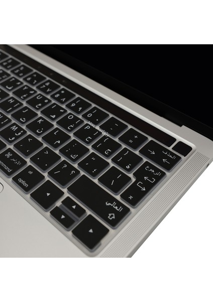 Macbook Pro Klavye Kılıfı UK(EU) Arapça Harf Baskı A1706 A1989 A2159 A1707 A1990 ile Uyumlu