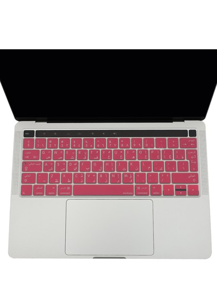 Macbook Pro Klavye Kılıfı UK(EU) Arapça Harf Baskı A1706 A1989 A2159 A1707 A1990 ile Uyumlu