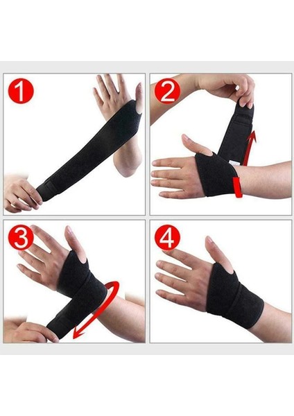2 Adet Exp El Bilek Ateli Medikal Ortopedik Spor Bandı Statik Splinti Bilekliği Incinme Burkulma Aparatı fiyatları