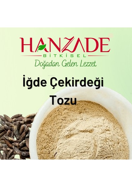 Iğde Çekirdeği Tozu 100 gr Taze Öğütülmüş Günlük Çekim