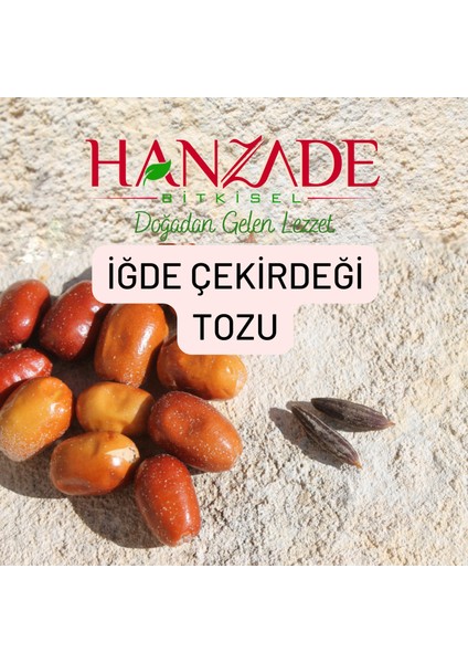 Iğde Çekirdeği Tozu 100 gr Taze Öğütülmüş Günlük Çekim