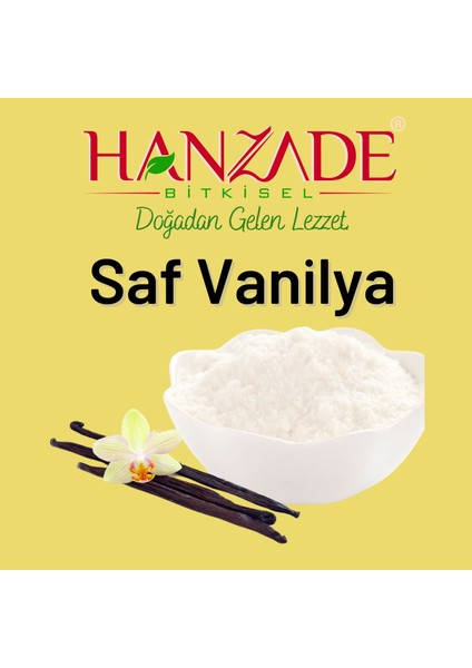 Saf Vanilya Şekersiz 250 gr