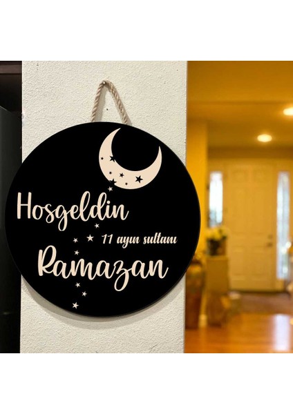 Hoşgeldin Ramazan Kapı Süsü, Ramazan Duvar Dekoru, Ramazan Duvar Süslemesi