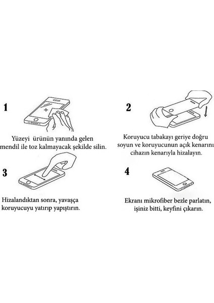 Apple iPhone 11 Pro Uyumlu Ekran Koruyucu 9h Temperli Cam Sert Şeffaf Tamperli  Cam