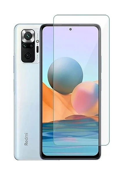 Xiaomi Redmi Note 10 Uyumlu Ekran Koruyucu 9h Temperli Cam Sert Şeffaf Tamperli  Cam