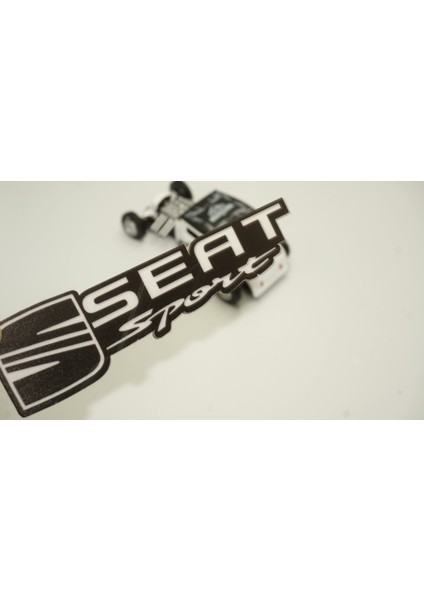 Seat Sport Logo Epoksi Abs Bagaj 3m 3D Logo Arma
