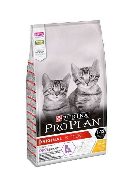 Proplan Kitten 3kg Chicken Tavuklu Junior Yavru Kedi Maması
