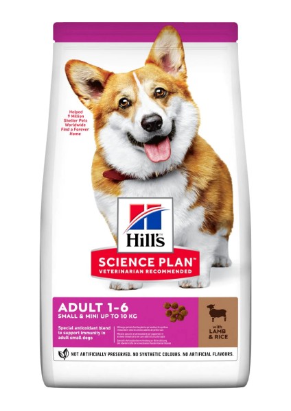 1,5 kg Küçük Irk Yetişkin Köpek Maması Kuzu Etli ve Pirinçli