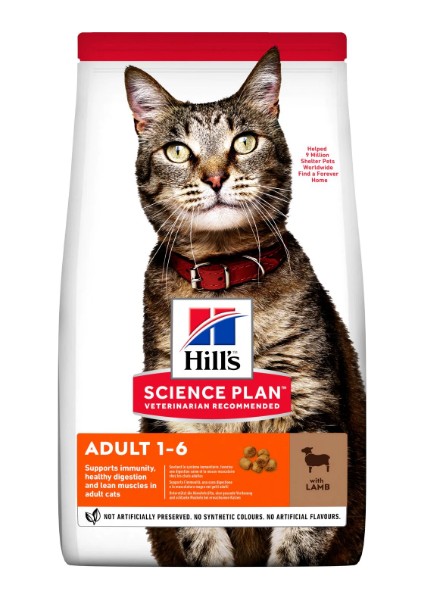 10 kg Yetişkin Kedi Maması Kuzu Etli ve Pirinçli