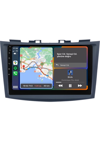 Suzuki Swift (2011-2016) Android 14 Multimedya - 4 GB Ram - 64 GB Hafıza - Carplay CRV-4512XD