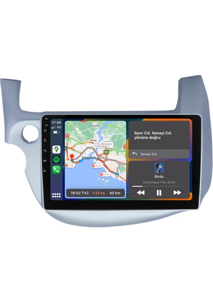 Honda Jazz (2009-2014) Android 14 Multimedya - 4 GB Ram - 64 GB Hafıza - Carplay CRV-4151XD