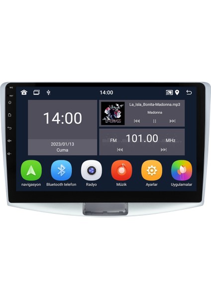 Volkswagen Passat B6-B7 (2007-2014) Android 14 Multimedya - 4 GB Ram - 64 GB Hafıza - Carplay CRV-4589XD