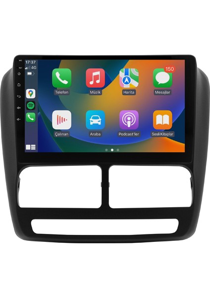 Fiat Doblo (2011-2015) Android 14 Multimedya - 4 GB Ram - 64 GB Hafıza - Carplay CRV-4108XD