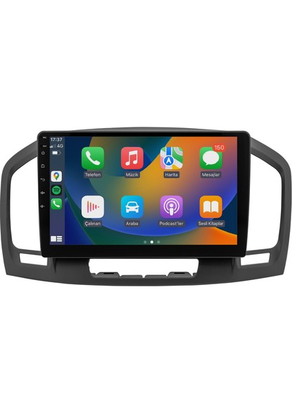 Opel Insignia (2009-2013) Android 14 Multimedya - 4 GB Ram - 64 GB Hafıza - Carplay CRV-4404XD
