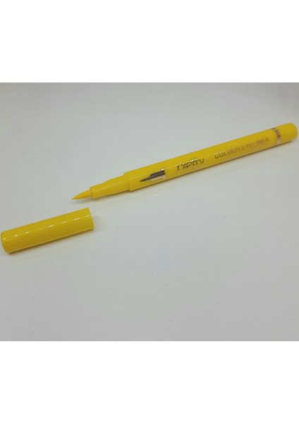 Renkli Eyeliner Kalın Uç Sarı