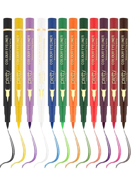 Renkli Eyeliner Kalın Uç fiyatları