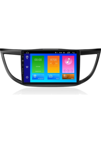 Honda Crv Android 10 Carplay Özellikli Navigasyon Multimedya Ekran 2gb RAM+16GB HDD NAV-9933