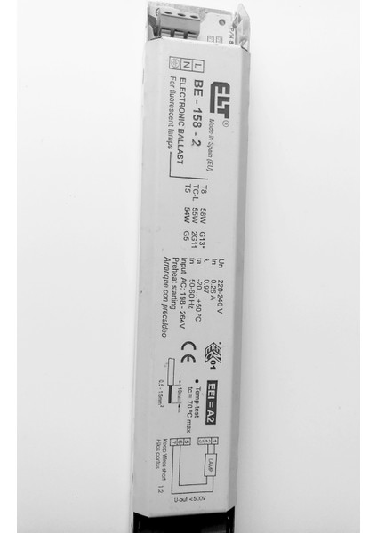 Elektronik Balast T5 ve T8 Ampüller Için