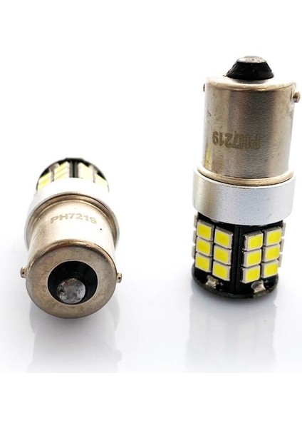 P21W Tek Duy Beyaz LED Geri Vites Oto Ampulü Photon PH7219 modelleri