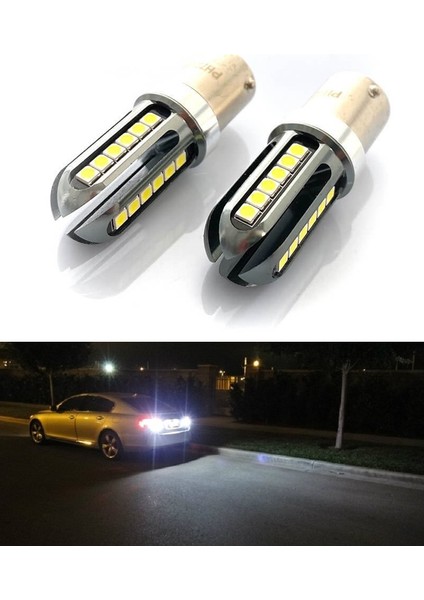 P21W Tek Duy Beyaz LED Geri Vites Oto Ampul Photon PH7219EX