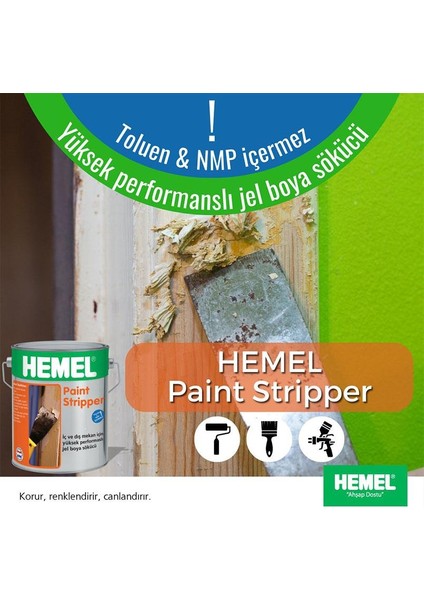 18725 Paint Stripper 2.5lt Jel, Vernik Boya Sökücü